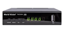 Цифровой ресивер  World Vision T625D4 (Эфирный, DVB-T2/C, HD, Dolby Digital)
