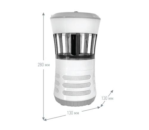 Светильник антимоскитный ERGOLUX MK-002 LED UV-A 3W, S30м2, IP20, 230В фото 2