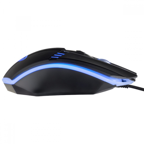 Мышь оптическая Perfeo "GAME", 4 кн, USB, чёрная, Game Design, RGB подсветка, 1400 DPI фото 2 Мышь оптическая Perfeo "GAME", 4 кн, USB, чёрная, Game Design, RGB подсветка, 1400 DPI фото 2