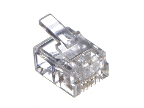 RJ-11штекер (6р4с)
