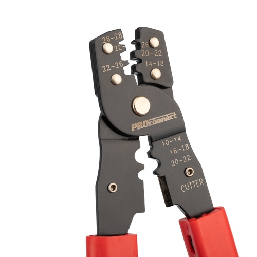 Кримпер PROconnect HT-202B для обжима автоклемм 0.10-6.0 мм² фото 2