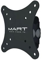 Кронштейн настенный MART 104S 10-26 (наклон -15°/+15°, до 25 кг, черный)