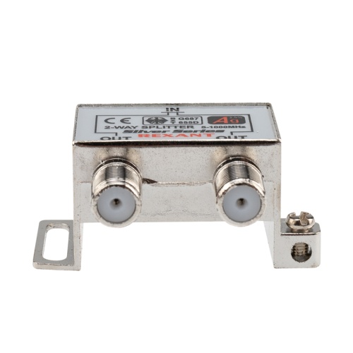 Делитель ТВ х 2 + 3шт. F "BOX" 5-1000 МГц "Silver" REXANT фото 4
