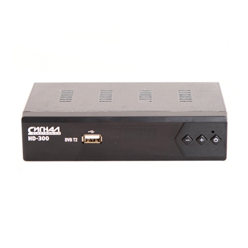Цифровой ресивер СИГНАЛ ELECTRONICS HD-300 (Эфирный DVB-T2) фото 2