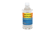 Кислота паяльная - 0,5 л (активный флюс - для пайки в быту (хлористый цинк))