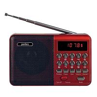 Радиоприемник цифровой Perfeo PALM FM+ 87.5-108МГц/ MP3/ питание USB или 18650/ красный