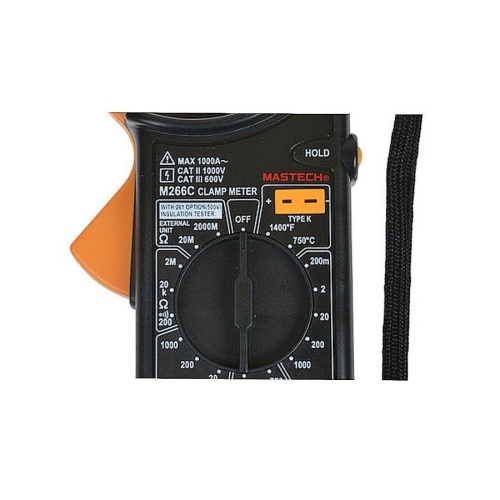 Токовые клещи Mastech M266C фото 4