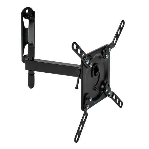 Кронштейн настенный Kromax DIX-14 15"-42" (наклон +5°/-10°, поворот 180°, до 20 кг, черный) фото 2