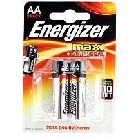 Батарейка щелочная ENERGIZER MAX LR6 (AA, E91) 1.5В бл/2, (Цена за 1шт)