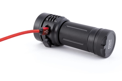 Фонарь ЯРКИЙ ЛУЧ L-3400 "ENOT" трипл Osram P9 5000K max3400лм, 4реж.,IPX7,акк.26650 5000mAh, встр.ЗУ фото 3