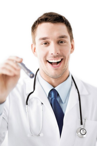 Фонарь ЯРКИЙ ЛУЧ "Medical" для врача, Nichia 90CRI 100лм, изменяемый фокус, клипса, на 2xAAA фото 4