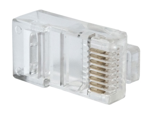 Коннектор RJ-45 (8p8c) cat.5e (20 шт) Optimus Коннектор RJ-45 (8p8c) cat.5e (20 шт) Optimus