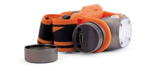 Фонарь ЯРКИЙ ЛУЧ "PANDA 2R" налобный 2xCREE XP-G3 max.800лм, 5 реж., Li-Ion аккум. 2600mAh, встр. ЗУ фото 3