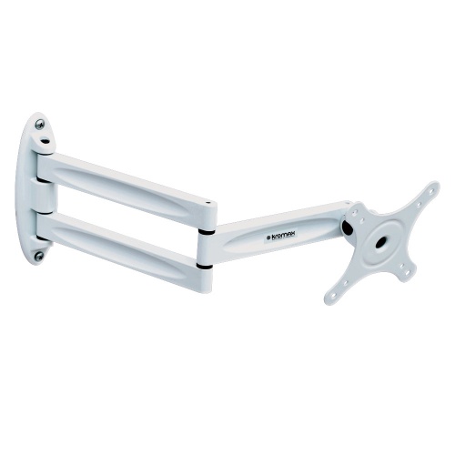 Кронштейн настенный Kromax TECHNO-11 10-32" (наклон -90°/+90°, поворот 180°, до 15 кг, белый) фото 11