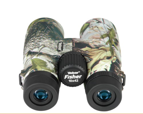 Бинокль Veber Fisher 10x42 camo фото 2