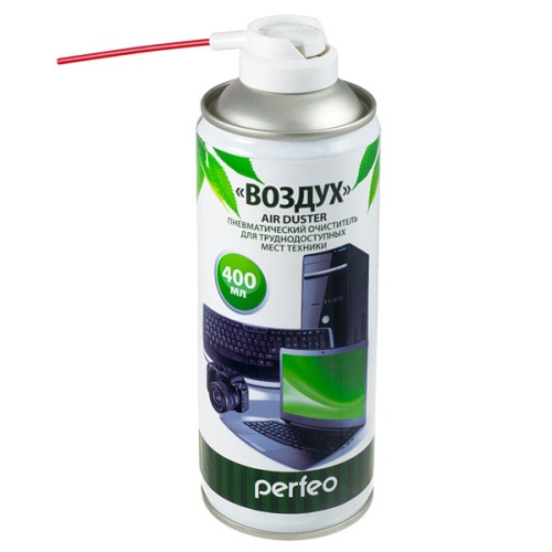 Сжатый воздух для чистки техники Perfeo Air Duster, 400мл