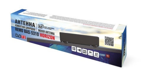 Антенна комнатная РЭМО BAS-5310-USB HORIZON (активная, МВ-ДМВ, без б/п, 33 дБи, коробка) фото 5