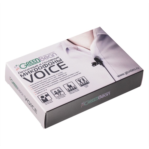 Микрофон головной GreenBean VoiceHead VH2 flesh S-Jack фото 3