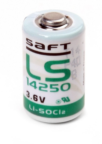 Элемент питания SAFT LS14250 (1/2AA) Li-SOCI2 (литий-тионилхлорид) 3.6V 1200mAh фото 2