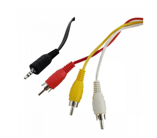 Шнур 3.5шт-3RCA 1,5м Selenga, в упаковке