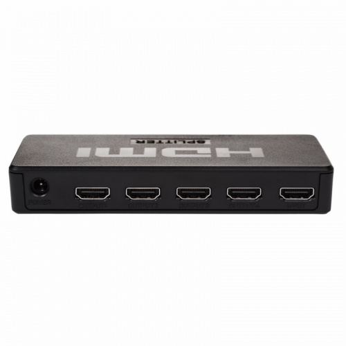 Делитель гнездо HDMI на 4 гнезда HDMI, пластик фото 3 Делитель гнездо HDMI на 4 гнезда HDMI, пластик фото 3