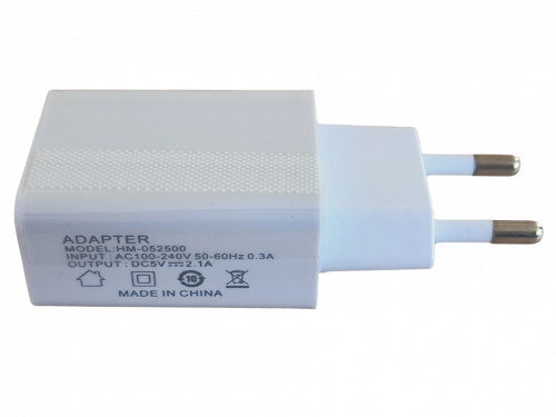 Блок питания (адаптер-выпрямитель) стабилизированный USB-A: 5 В, 2.1 А фото 3 Блок питания (адаптер-выпрямитель) стабилизированный USB-A: 5 В, 2.1 А фото 3
