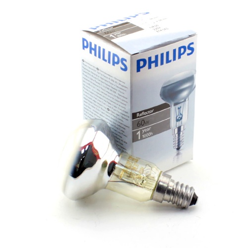 Лампа накаливания PHILIPS Spot NR50 60W E14 30° (миньон) рефлекторная зеркальная Лампа накаливания PHILIPS Spot NR50 60W E14 30° (миньон) рефлекторная зеркальная