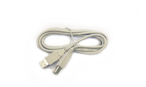 Кабель USB 2.0 AM-BM 1,5м Netko, серый фото 2