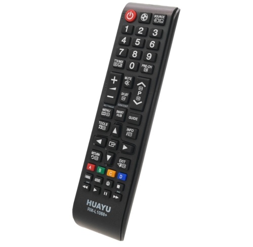 Пульт Huayu для Samsung RM-L1088+ ( RM-L1088 c кнопкой SMART HUB ! ) корпус AA59-00741A (.)