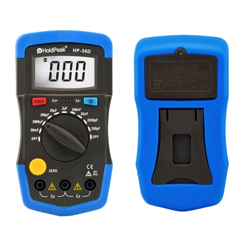 Измеритель емкости HoldPeak HP-36D  фото 3