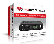 Цифровой ресивер  Nice Device T624 (Эфирный DVB-T2/C, Dolby Digital/AC3)