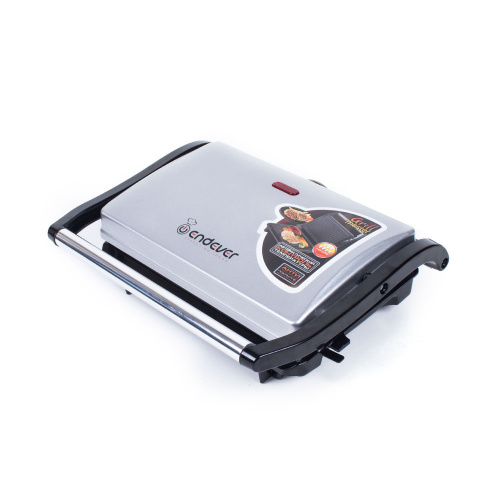 Гриль ENDEVER Grillmaster 115 серебристый/черный фото 3