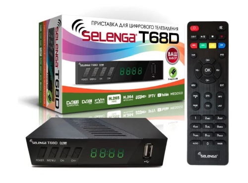 Цифровой ресивер  Selenga T68D (Эфирный DVB-T2/C) фото 6