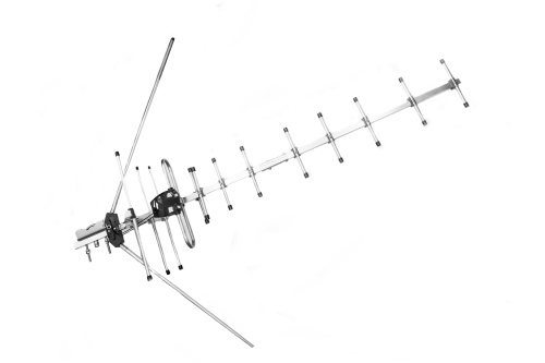Антенна уличная РЭМО BAS-1131-DX-Z Диапазон (активная, 5-12V, ДМВ, б/п, 31дБи, пакет) фото 2