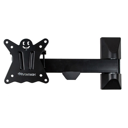 Кронштейн настенный Kromax CASPER-103 10-26" (наклон -15°/+5°, вращение экрана ±5, до 25 кг, черный) фото 3