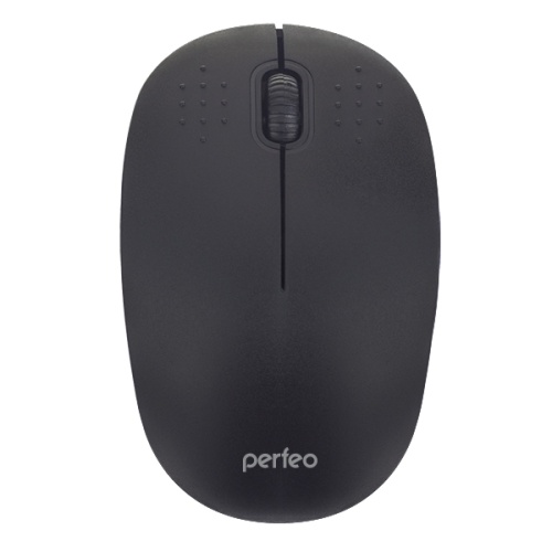 Мышь беспроводная Perfeo TARGET, оптическая  3 кн, DPI 1000, USB, чёрная фото 2