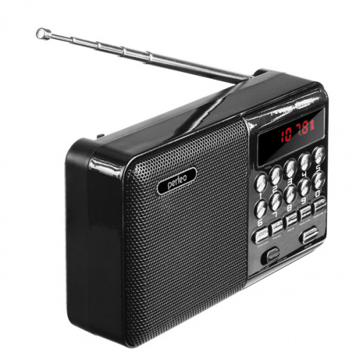 Радиоприемник цифровой Perfeo PALM FM+ 87.5-108МГц/ MP3/ питание USB или 18650/ черный фото 3 Радиоприемник цифровой Perfeo PALM FM+ 87.5-108МГц/ MP3/ питание USB или 18650/ черный фото 3