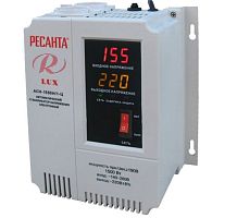 Стабилизатор напряжения однофазный РЕСАНТА LUX АСН-1500Н/1-Ц (1.5 кВт)