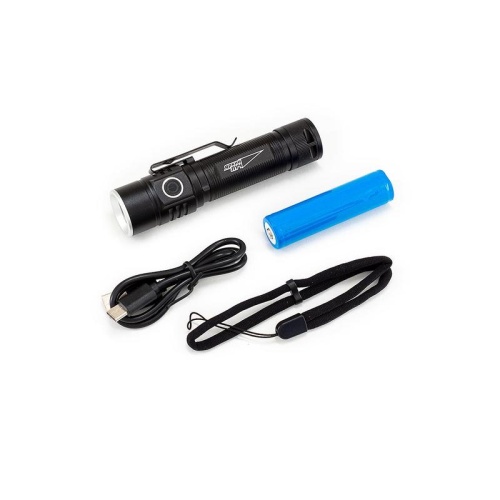 Фонарь ЯРКИЙ ЛУЧ L-1800 ENOT 20W 6000K max 1800лм, IPX7, аккумулятор18650 2200mAh фото 5