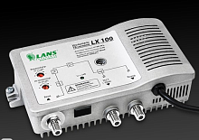 Усилитель квартирный LX-100 Lans (усиление ТВ сигнала в диапазоне 48-862 МГц)