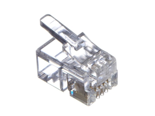 RJ-9 штекер (4р4с)