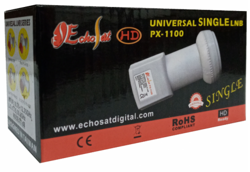 Спутниковый конвертер Universal Single LNB PX -1100 (линейный, 1 выход) фото 2