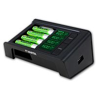 Зарядное устройство VARTA LCD Smart Charger для 1-4 AAA, AA, USB + 4AA*2100mAh