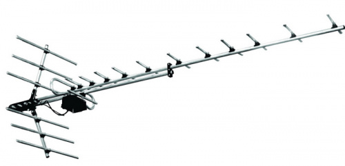 Антенна уличная Дельта Н1181А.F 5V б/к (активная, DVB-T2, без б/п, 28-33 дБ, пакет) фото 2