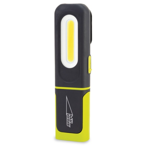Фонарь ЯРКИЙ ЛУЧ "OPTIMUS ACCU Pocket Twist" 5W COB 100/350лм +SMD 70лм, крюк/магнит, Li-Ion 1200mA