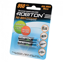 Аккумулятор ROBITON RTU950MHAAA-2 предзаряженный бл/2 (Цена за 1шт)