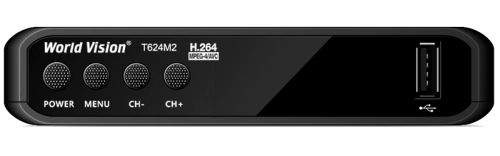 Цифровой ресивер  World Vision T624M2  (Эфирный, DVB-T2/C, HD, Dolby Digital)