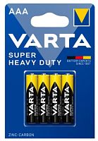 Батарейка солевая VARTA R03 (AAA) Super Heavy Duty 1.5В бл/4,(Цена за 1шт)