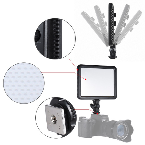 Осветитель светодиодный Godox LEDP120C накамерный фото 7 Осветитель светодиодный Godox LEDP120C накамерный фото 7