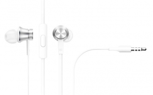 Наушники Xiaomi Mi In-Ear Headphones Basic серебро фото 2 Наушники Xiaomi Mi In-Ear Headphones Basic серебро фото 2